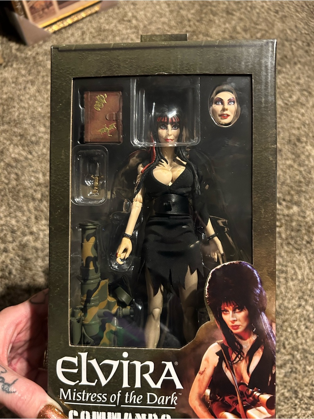 Mistress of the Dark Black Collector Action Figure